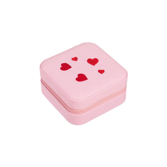 Boîte à Bijoux Carrée Sweet Hearts