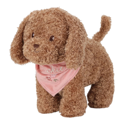 Peluche chien avec sac de transport - Marley