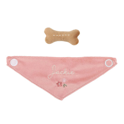 Peluche chien avec sac de transport - Marley
