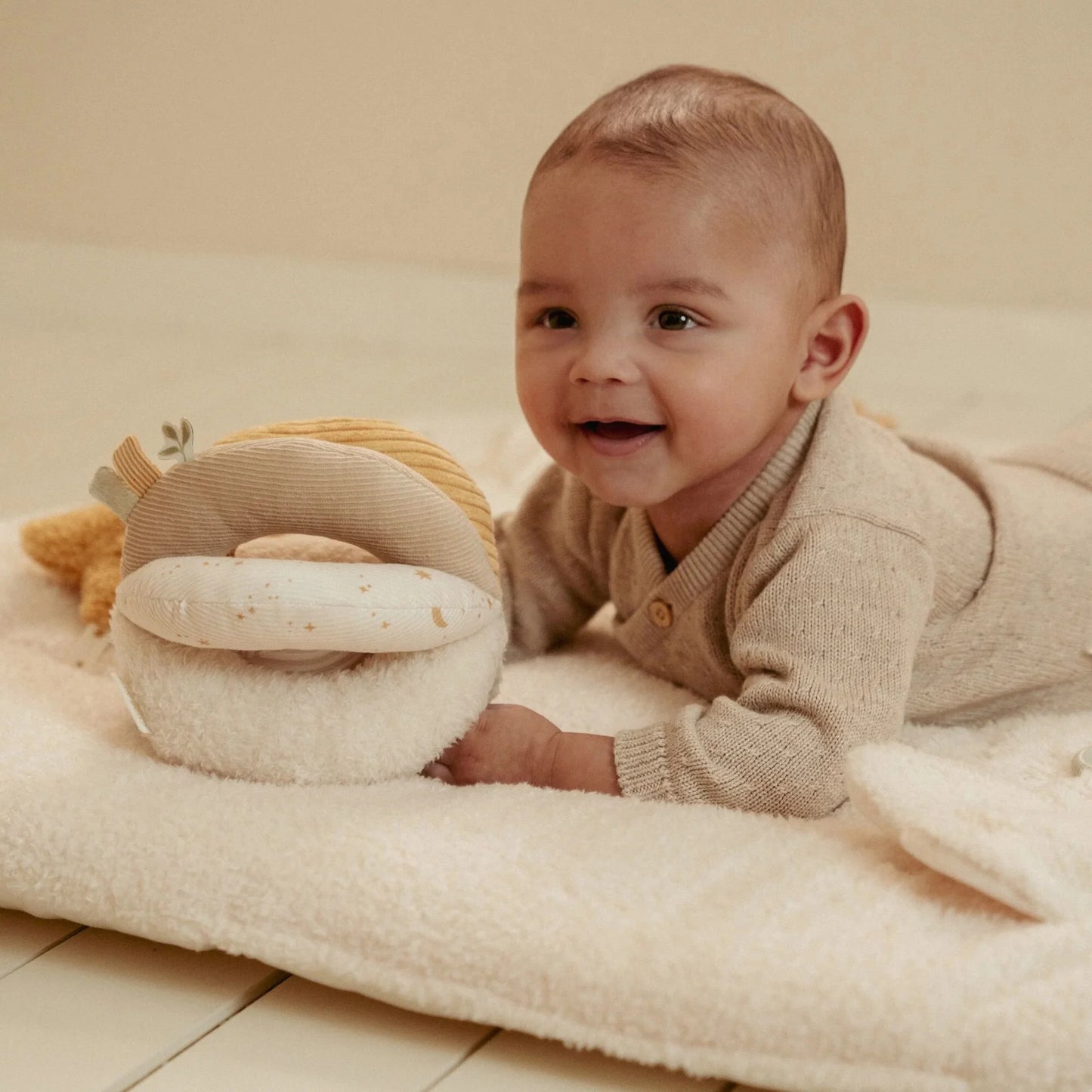 Balle de préhension - Blanc - Newborn Naturals