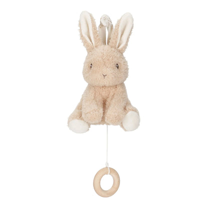 Boîte à musique lapin - Beige - Baby Bunny