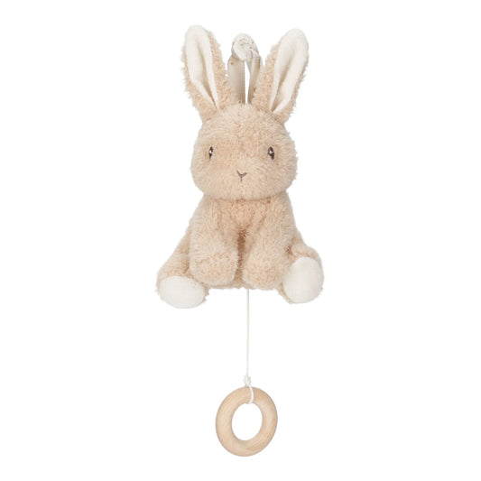 Boîte à musique lapin - Beige - Baby Bunny