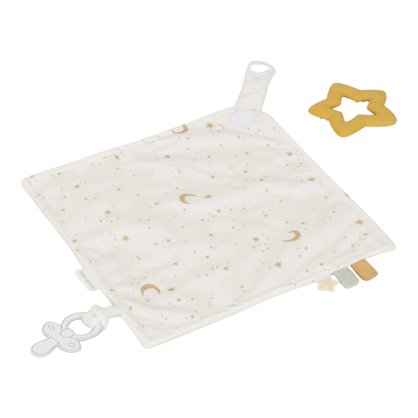 Doudou avec anneau de dentition - Newborn Naturals