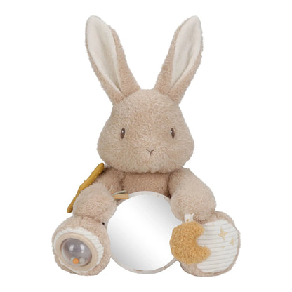 Doudou d'activités Lapin - Sable - Bébé Lapin