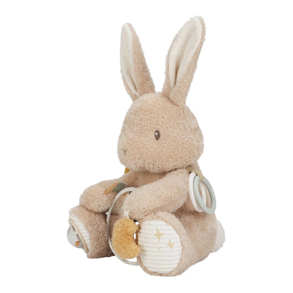 Doudou d'activités Lapin - Sable - Bébé Lapin