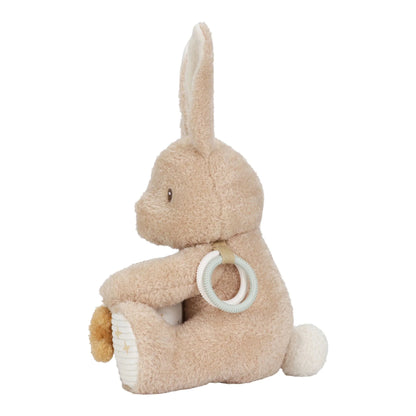 Doudou d'activités Lapin - Sable - Bébé Lapin