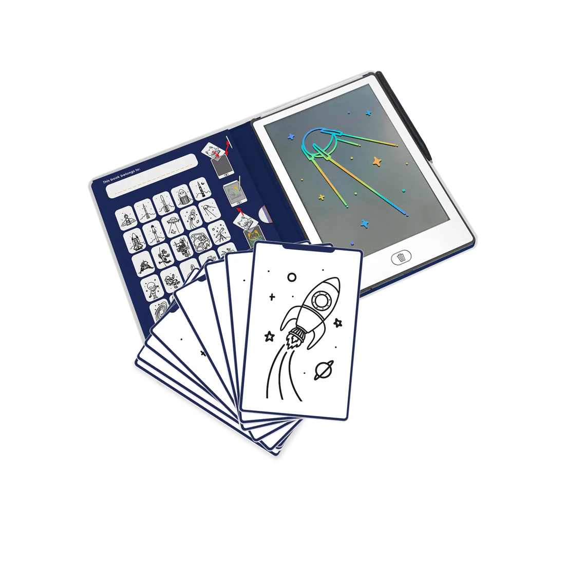 Kidydraw mini - Tablette à dessin Galaxie