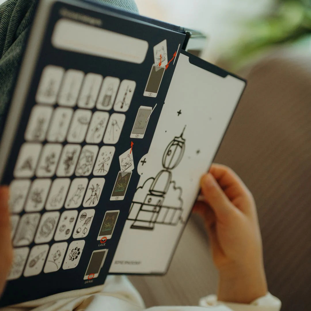 Kidydraw mini - Tablette à dessin Galaxie