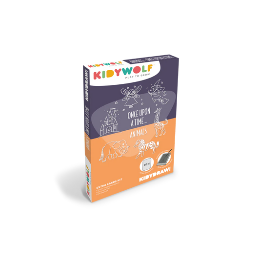 Cartes supplémentaires Kidydraw Mini - Il était une fois et Animaux