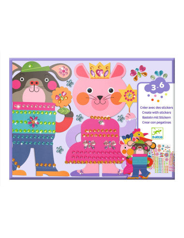 Créer avec des stickers - éclatants