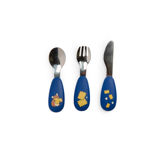 Set couverts silicone - Puce & Pilou