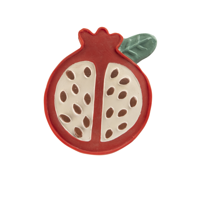 Jouet de dentition en caoutchouc naturel fruit - La forêt de Mawa