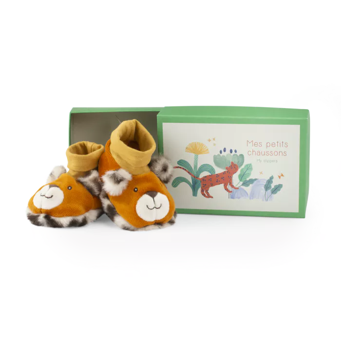 Chaussons léopard Taïgo - La forêt de Mawa