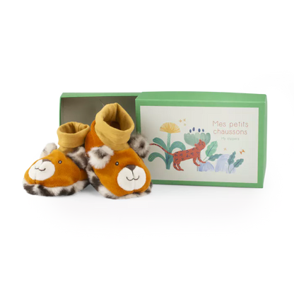 Chaussons léopard Taïgo - La forêt de Mawa