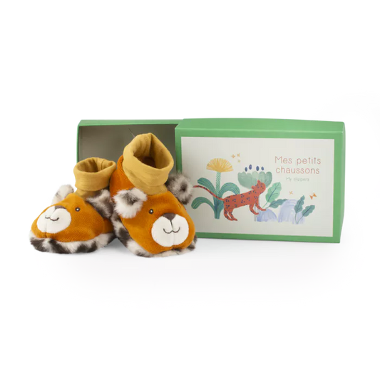 Chaussons léopard Taïgo - La forêt de Mawa