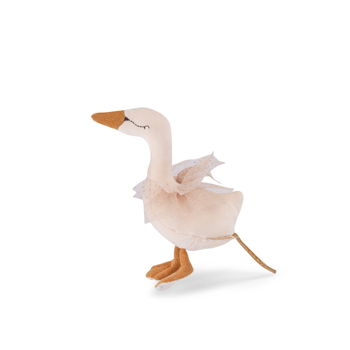 Cygne hochet crème  - La petite école de danse