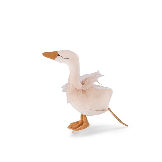 Cygne hochet crème  - La petite école de danse