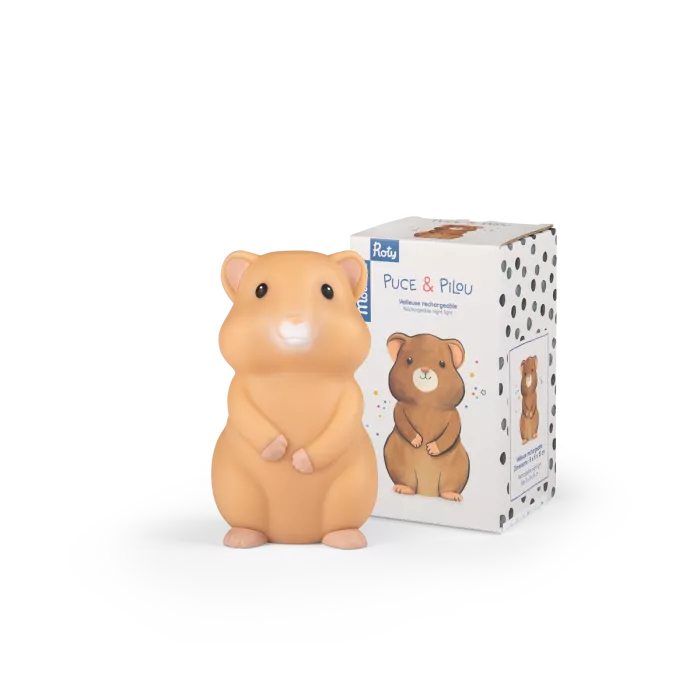 Veilleuse hamster (USB) - Puce & Pilou (Copie)