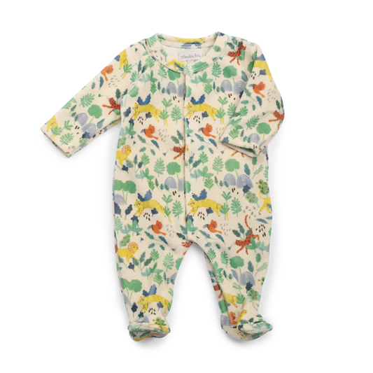 Pyjama velours Jungle - La forêt de mawa