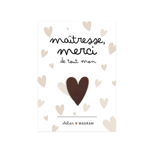 Pins - Merci Maîtresse
