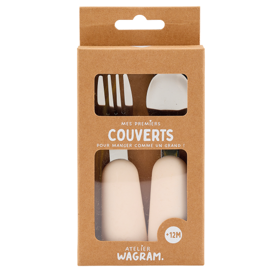 Couvert en silicone - crème
