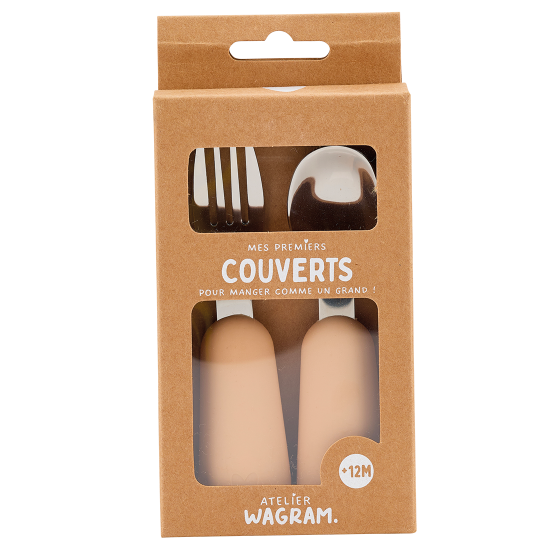 Couvert en silicone - Nougat