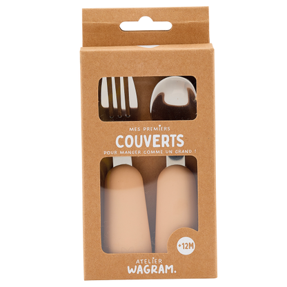 Couvert en silicone - Nougat