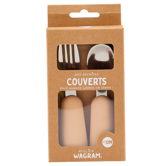 Couvert en silicone - Nougat