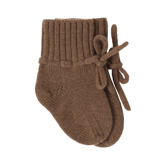 Chaussons Tricotés - Chocolat