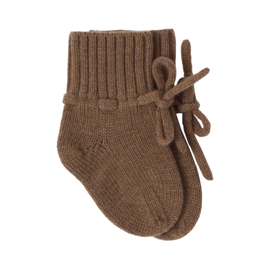 Chaussons Tricotés - Chocolat