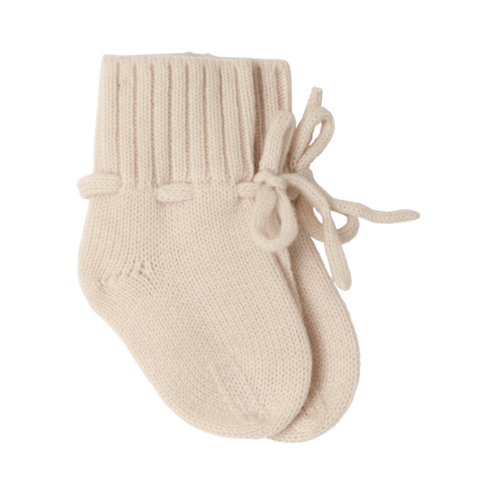 Chaussons Tricotés - écru