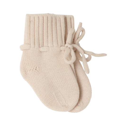 Chaussons Tricotés - écru