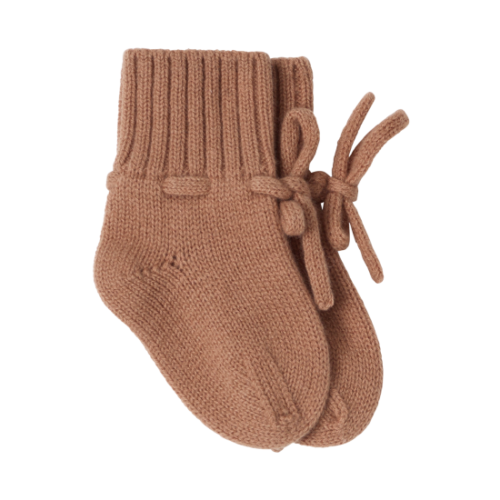 Chaussons Tricotés - Rouille