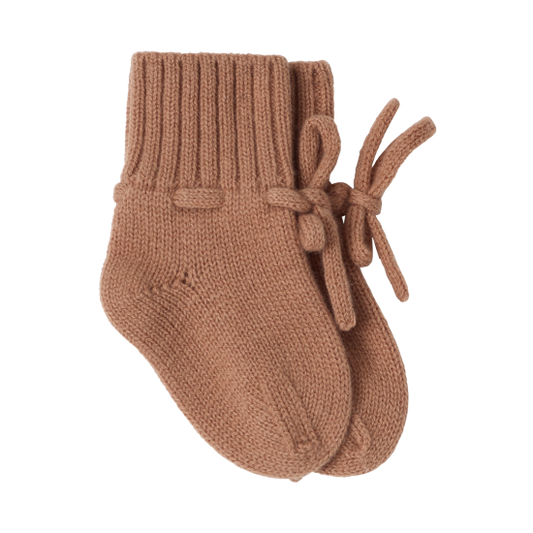Chaussons Tricotés - Rouille