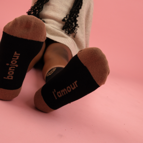 Chaussette enfants Léopard - 24/30