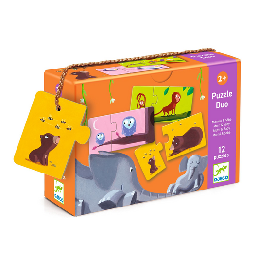 Duo de puzzles Maman et bébé