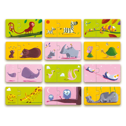 Duo de puzzles Maman et bébé