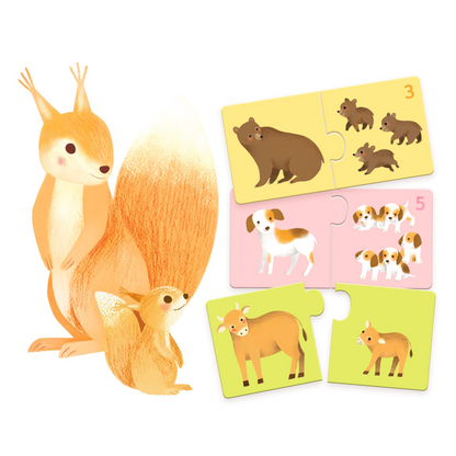 Duo bébés animaux