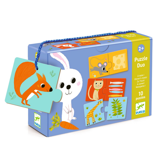 Duo de puzzles - À table !