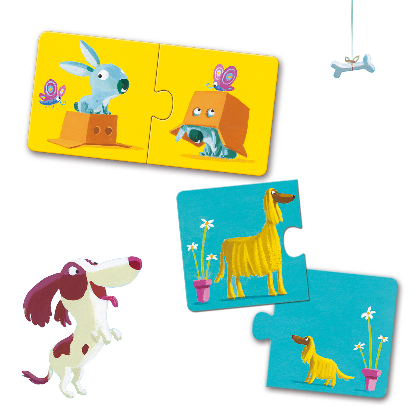 Duo de puzzles Contraires