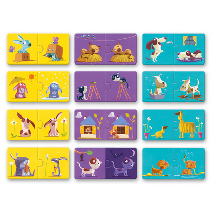 Duo de puzzles Contraires