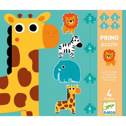 Puzzles Primo - Dans la jungle