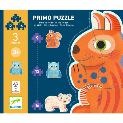 Puzzles Primo - Dans la Forêt