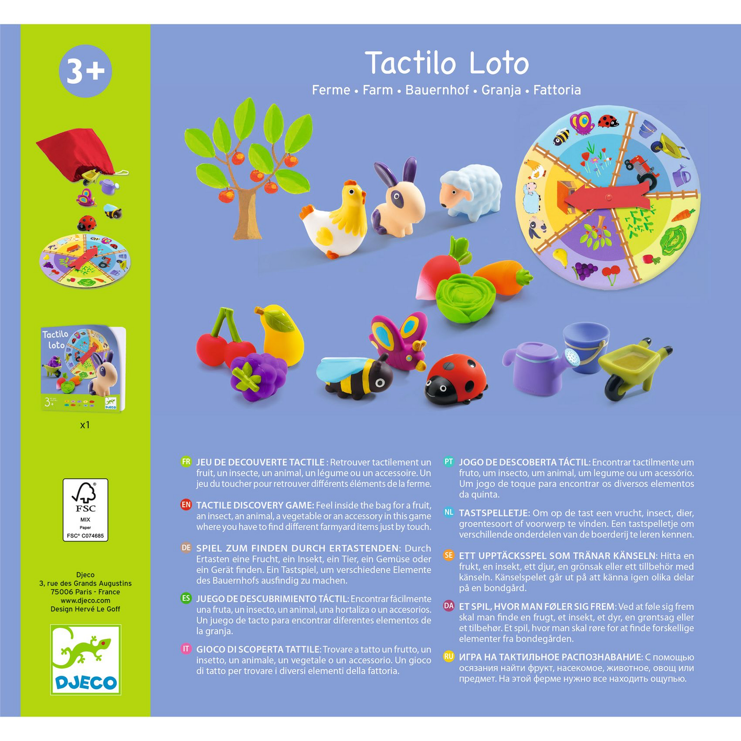 Tactilo loto ferme