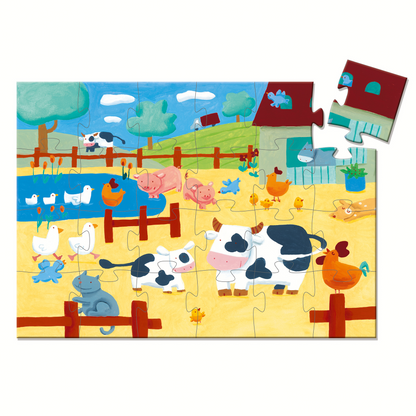 Les vaches à la ferme - 24 pcs