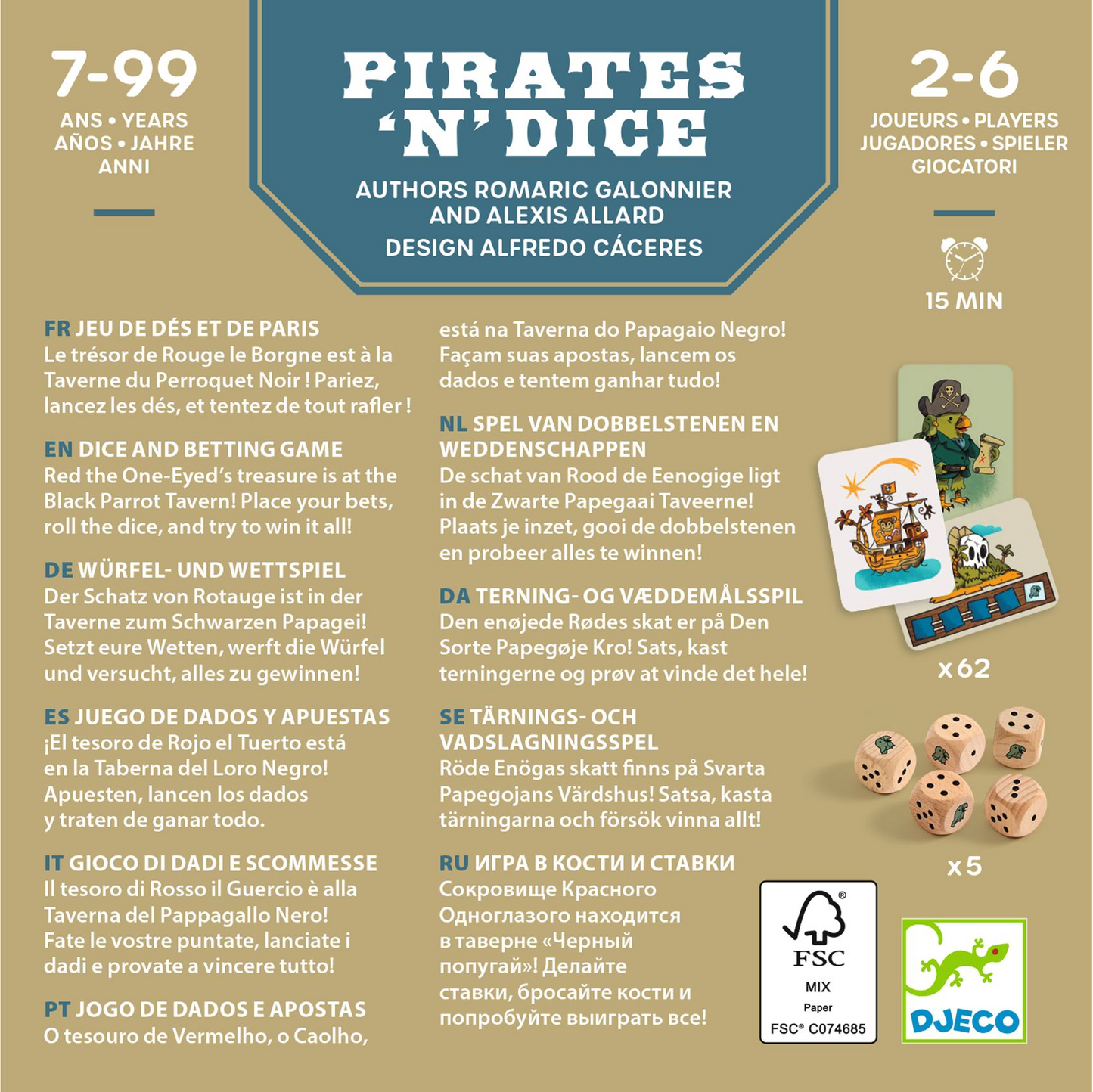 Pirates ´n’ dice