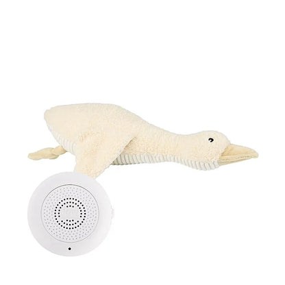 Peluche bruit blanc Liva - oie blanche