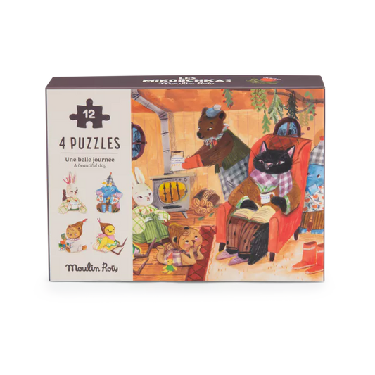 4 puzzles Une belle journée