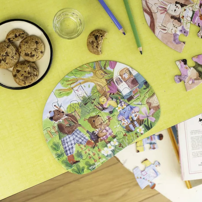4 puzzles Une belle journée
