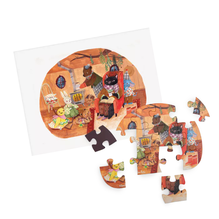 4 puzzles Une belle journée